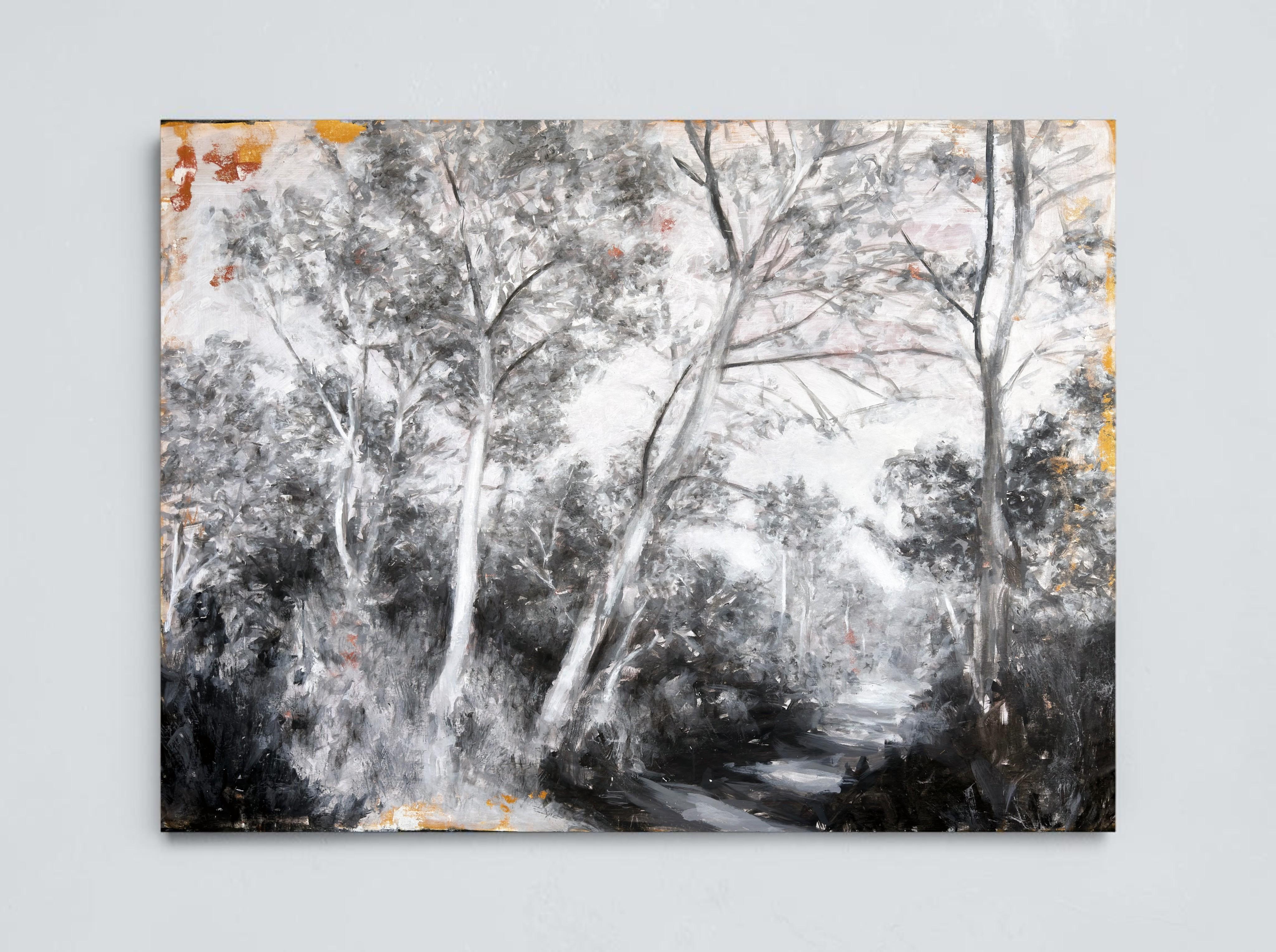Luigi Christopher Veggetti Still-Life Painting - Il Sentiero. From the Nature Landscapes series