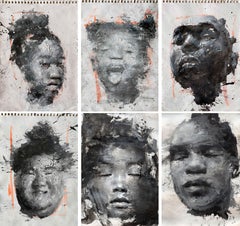 Set of 6 Portrait. From the Portraits series