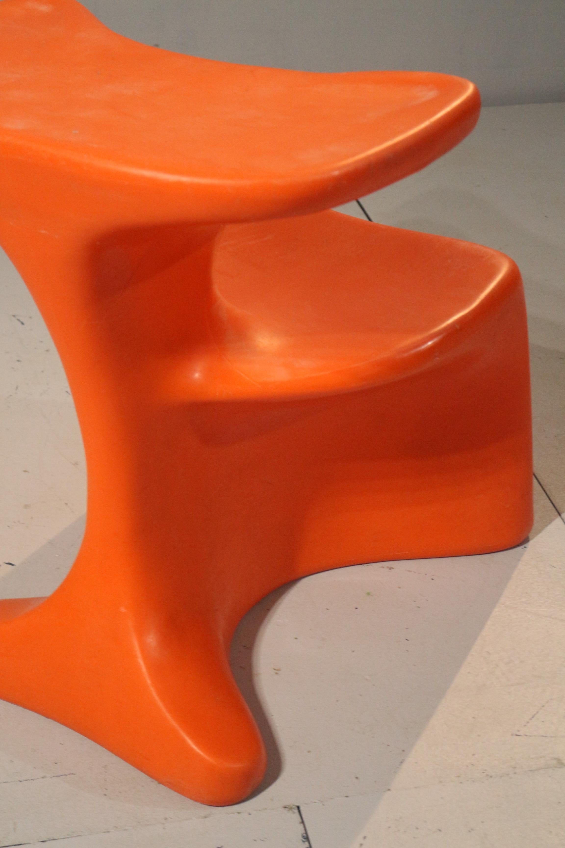 Appliqué Luigi Colani 1971 chair