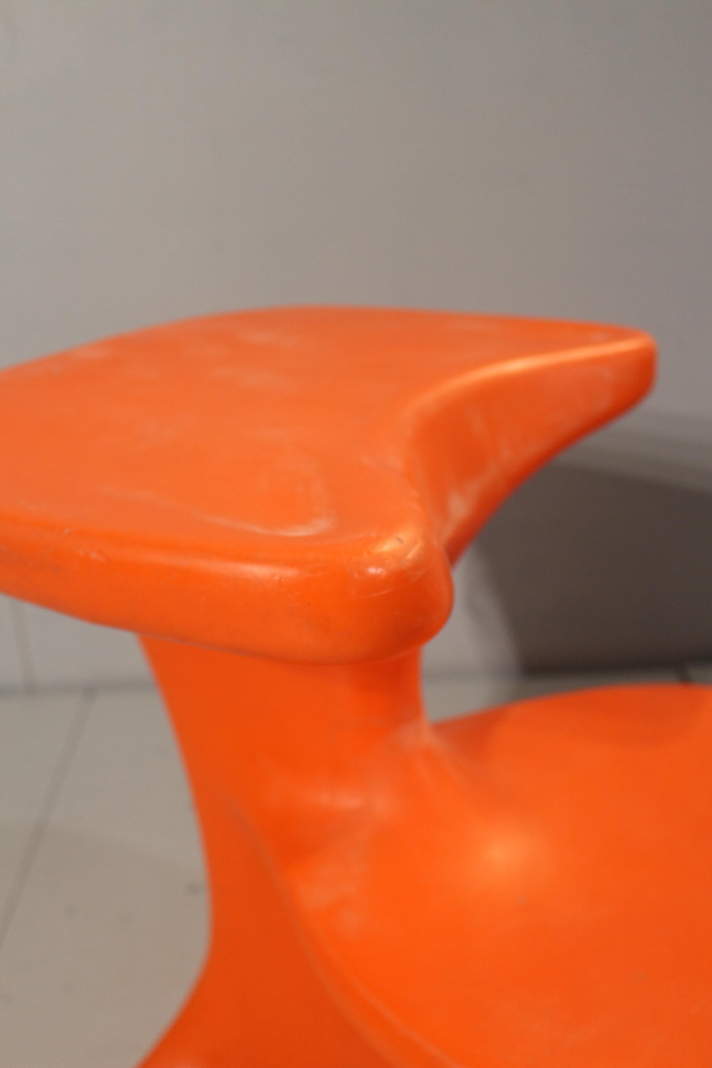 Resin Luigi Colani 1971 chair