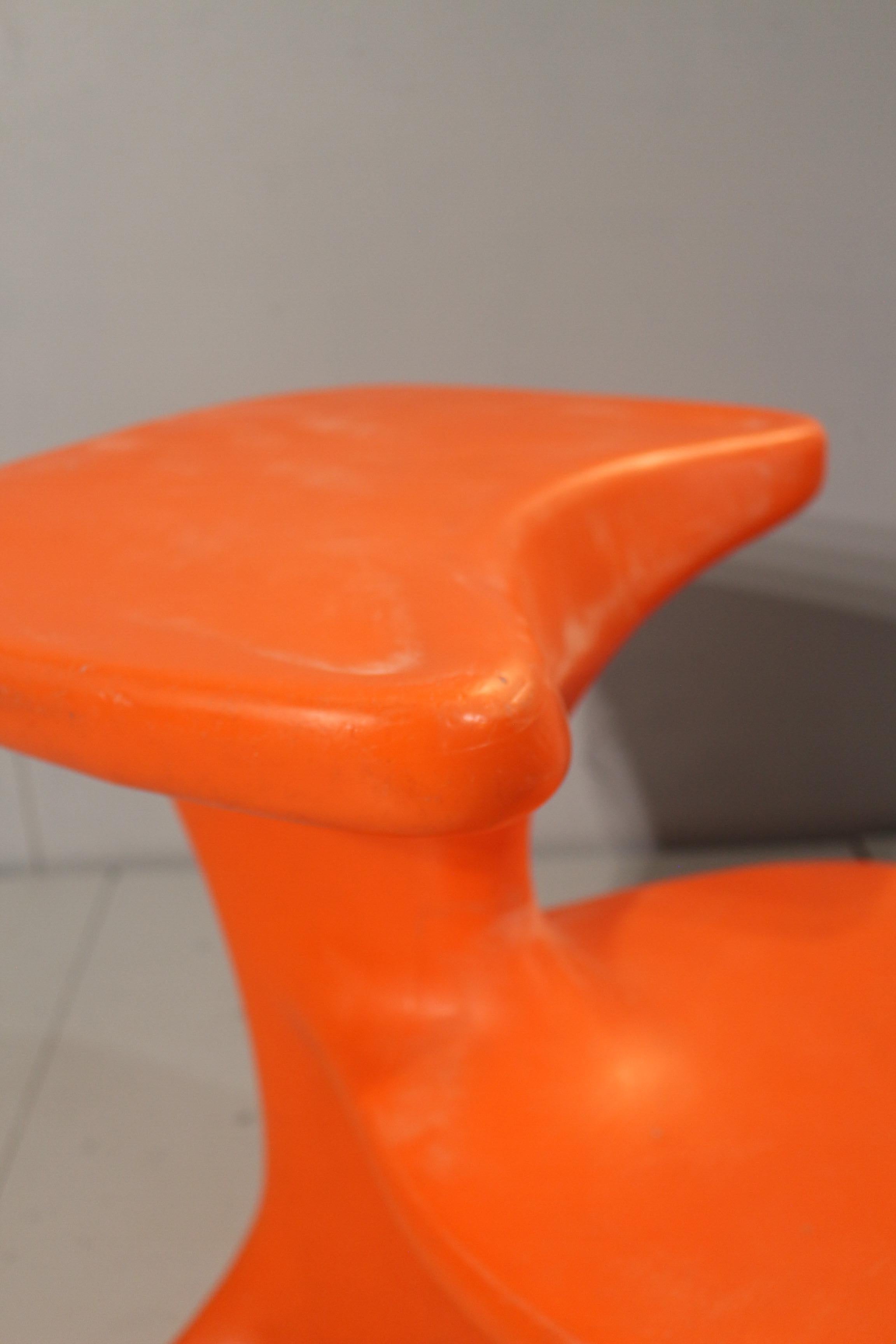 Resin Luigi Colani 1971 chair  For Sale