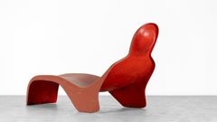 Luigi Colani Chaise Longue Anthropomorphe 1967 par Essmann Edition Allemagne Chaise