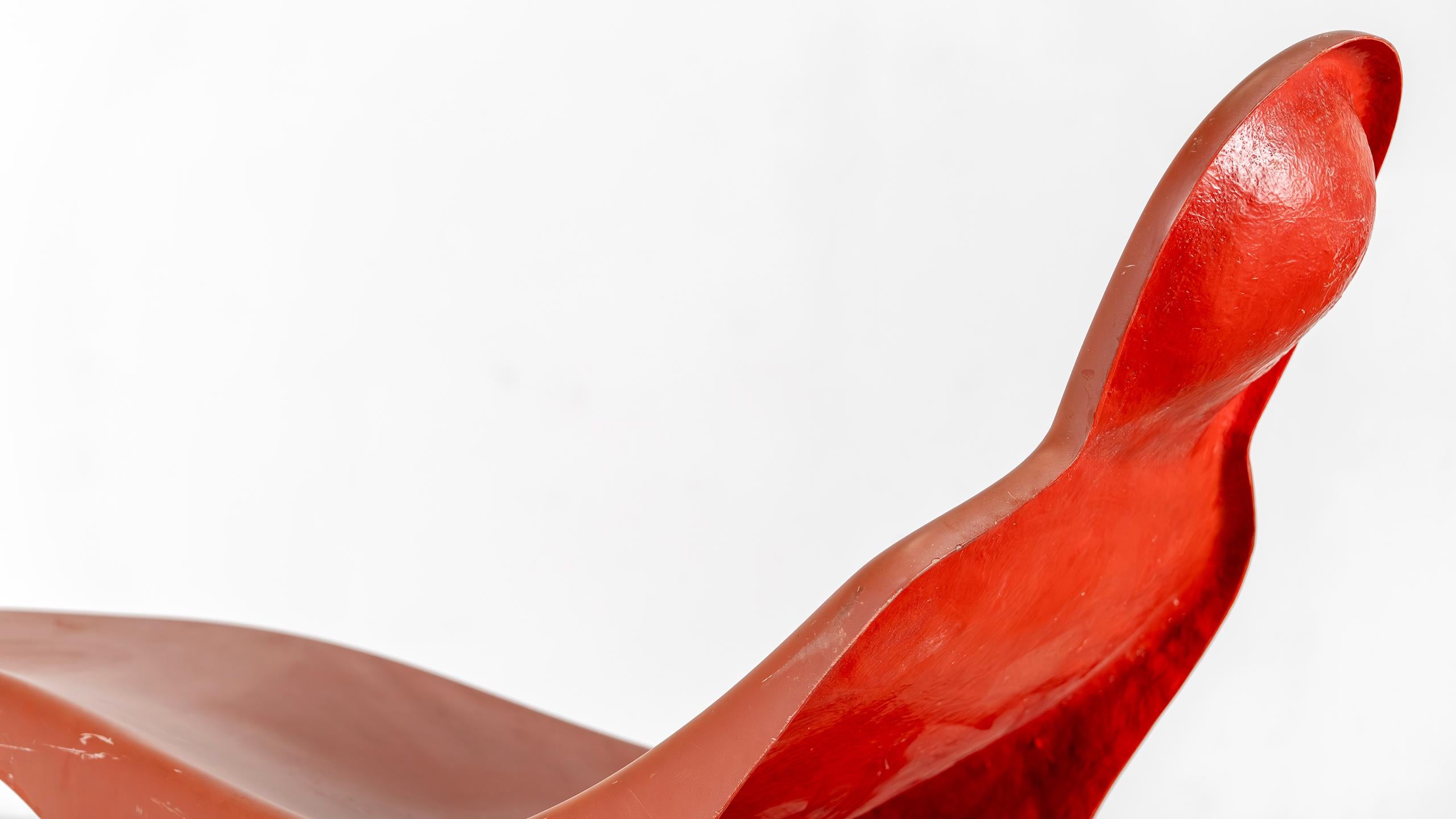 Fait main Luigi Colani Chaise Longue Anthropomorphe 1967 par Essmann Edition Allemagne Chaise en vente