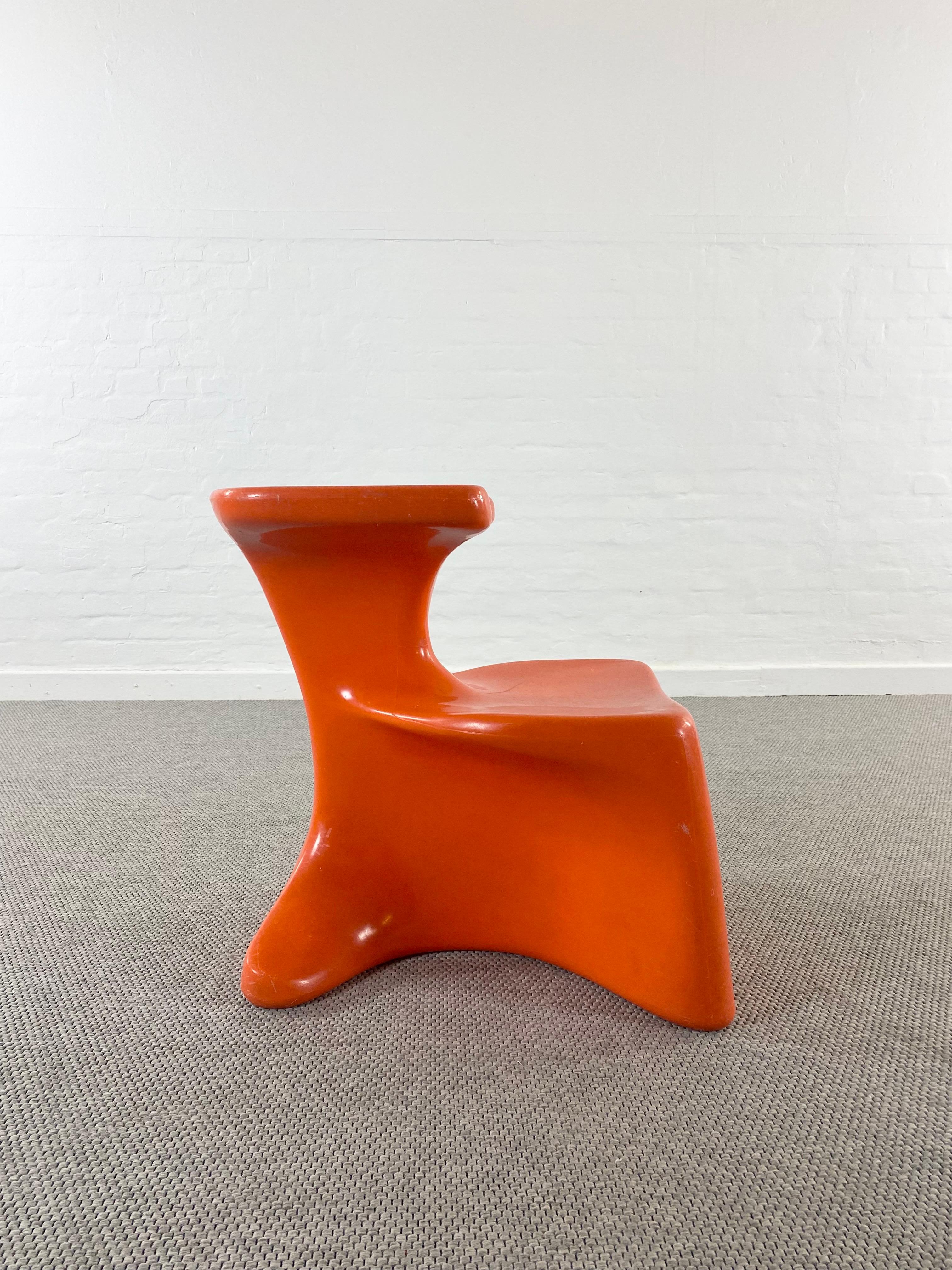 Luigi Colani  Sedia scultorea in plastica Big AGE 70s Der Colani in vendita 6