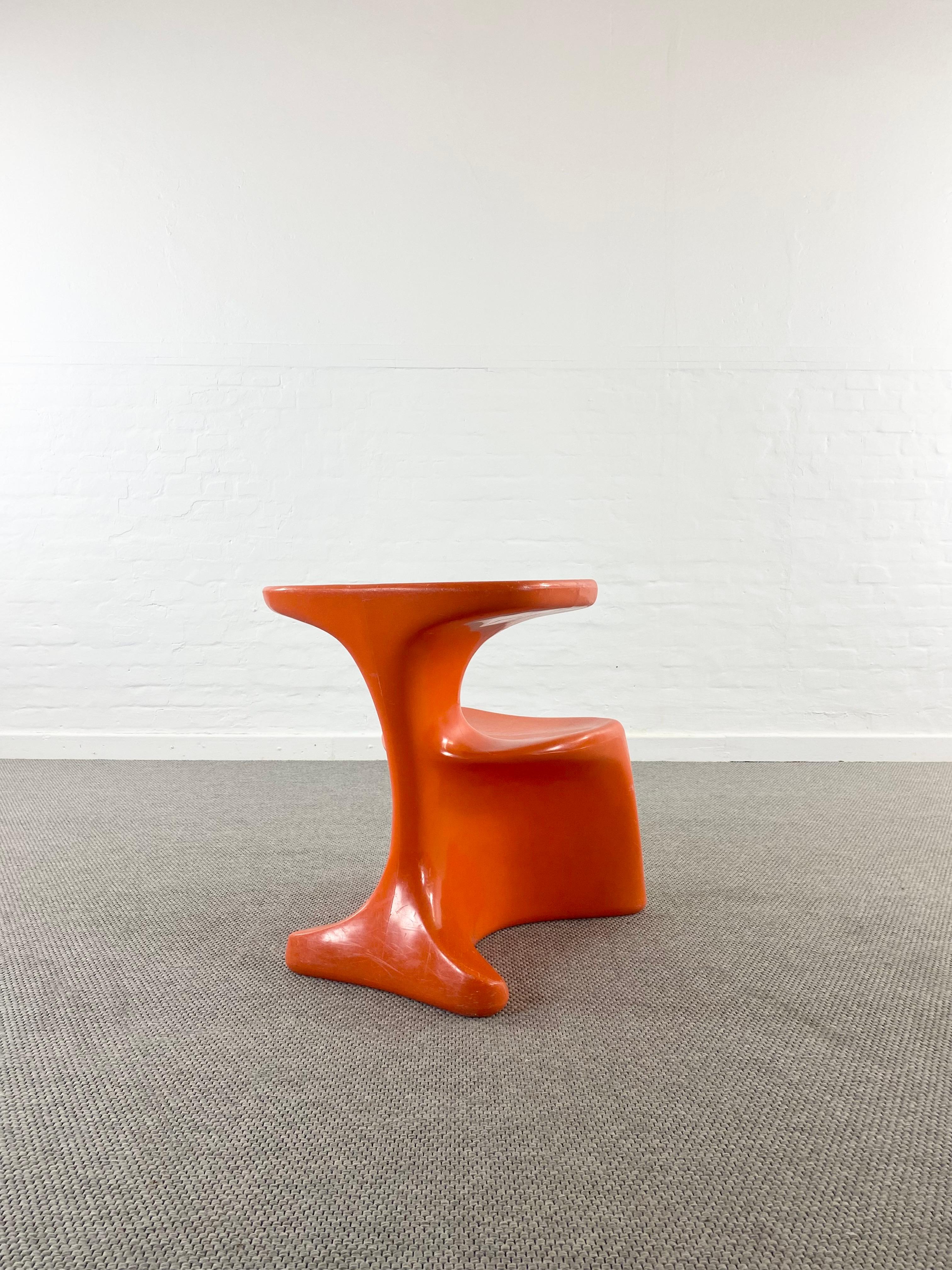 Luigi Colani  Sedia scultorea in plastica Big AGE 70s Der Colani in vendita 7