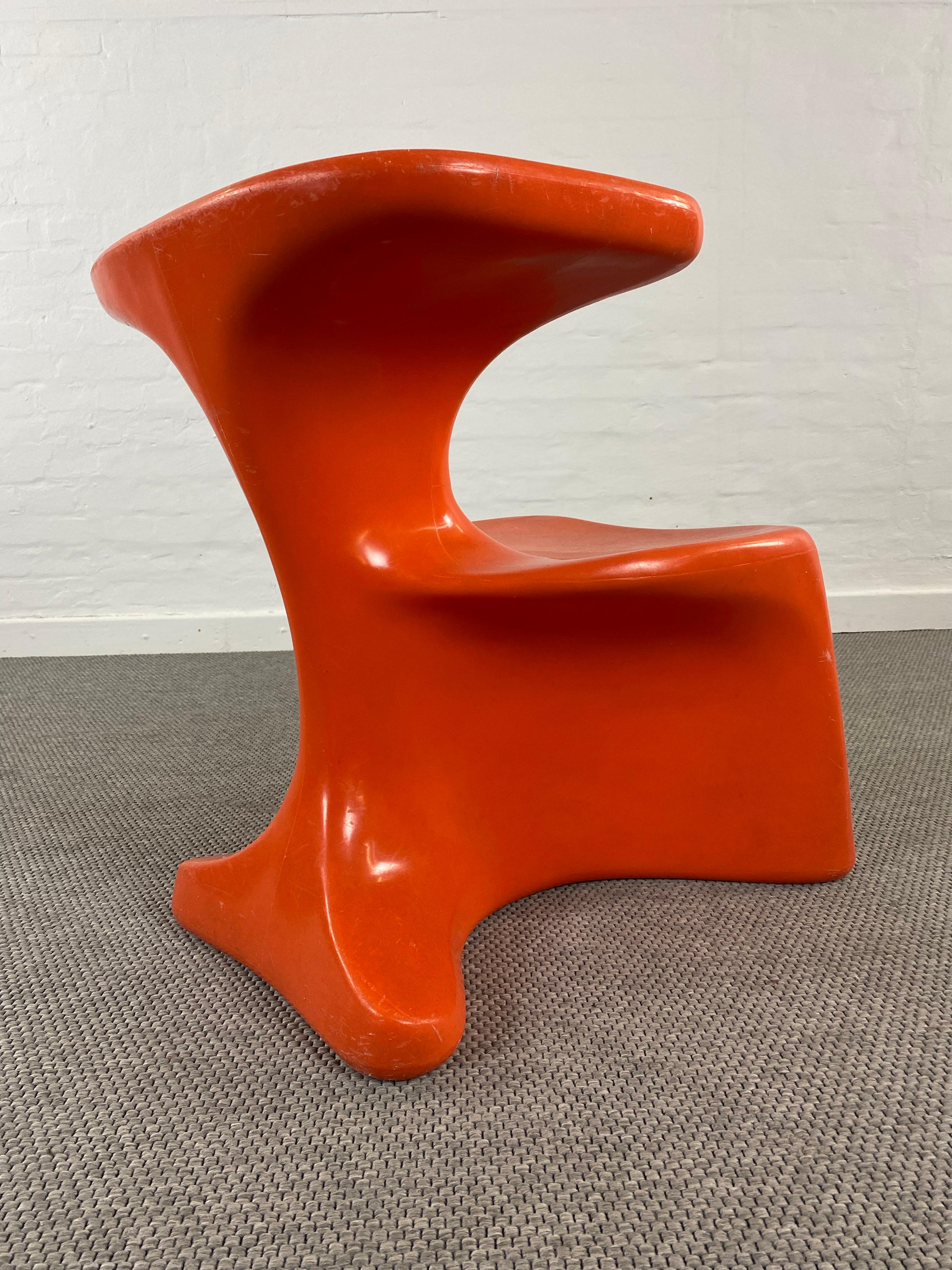 Space Age Luigi Colani  Sedia scultorea in plastica Big AGE 70s Der Colani in vendita