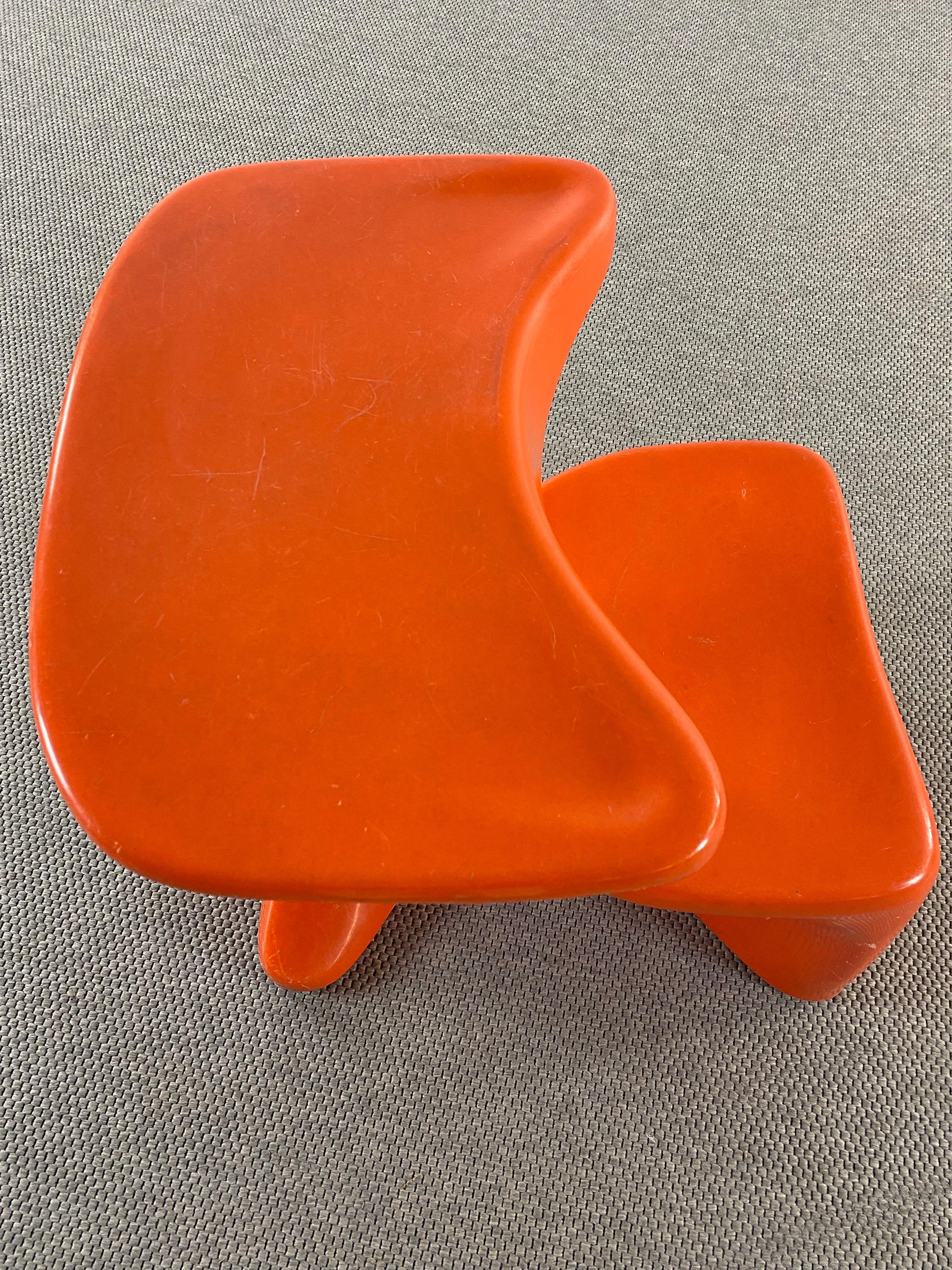 Plastica Luigi Colani  Sedia scultorea in plastica Big AGE 70s Der Colani in vendita