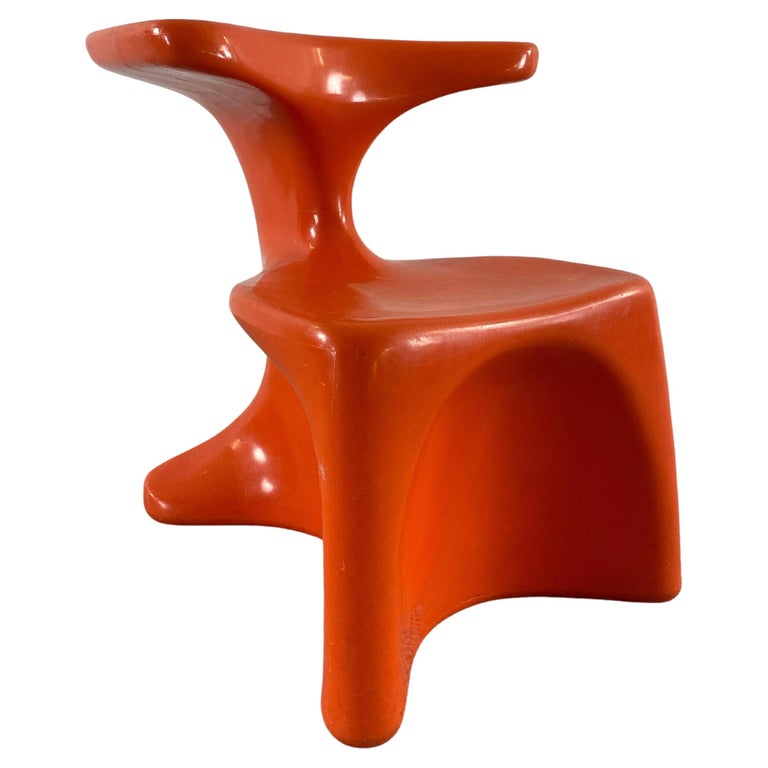 Luigi Colani Big Space Age Plastic Sculptural Chair 70s Der Colani