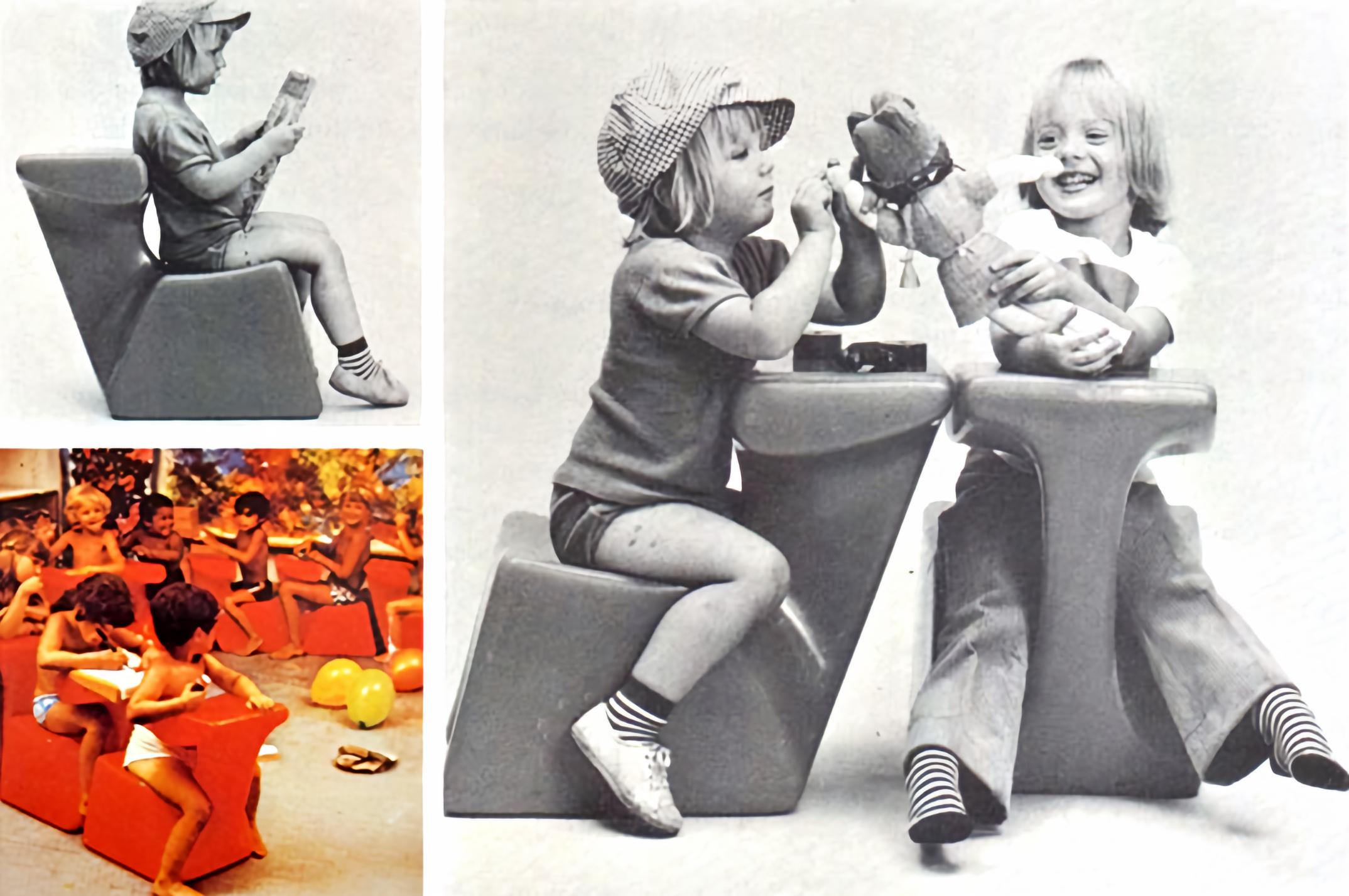 Luigi Colani Children Zocker 1972 Top-System Burkhard Lübke Germany For Sale 6
