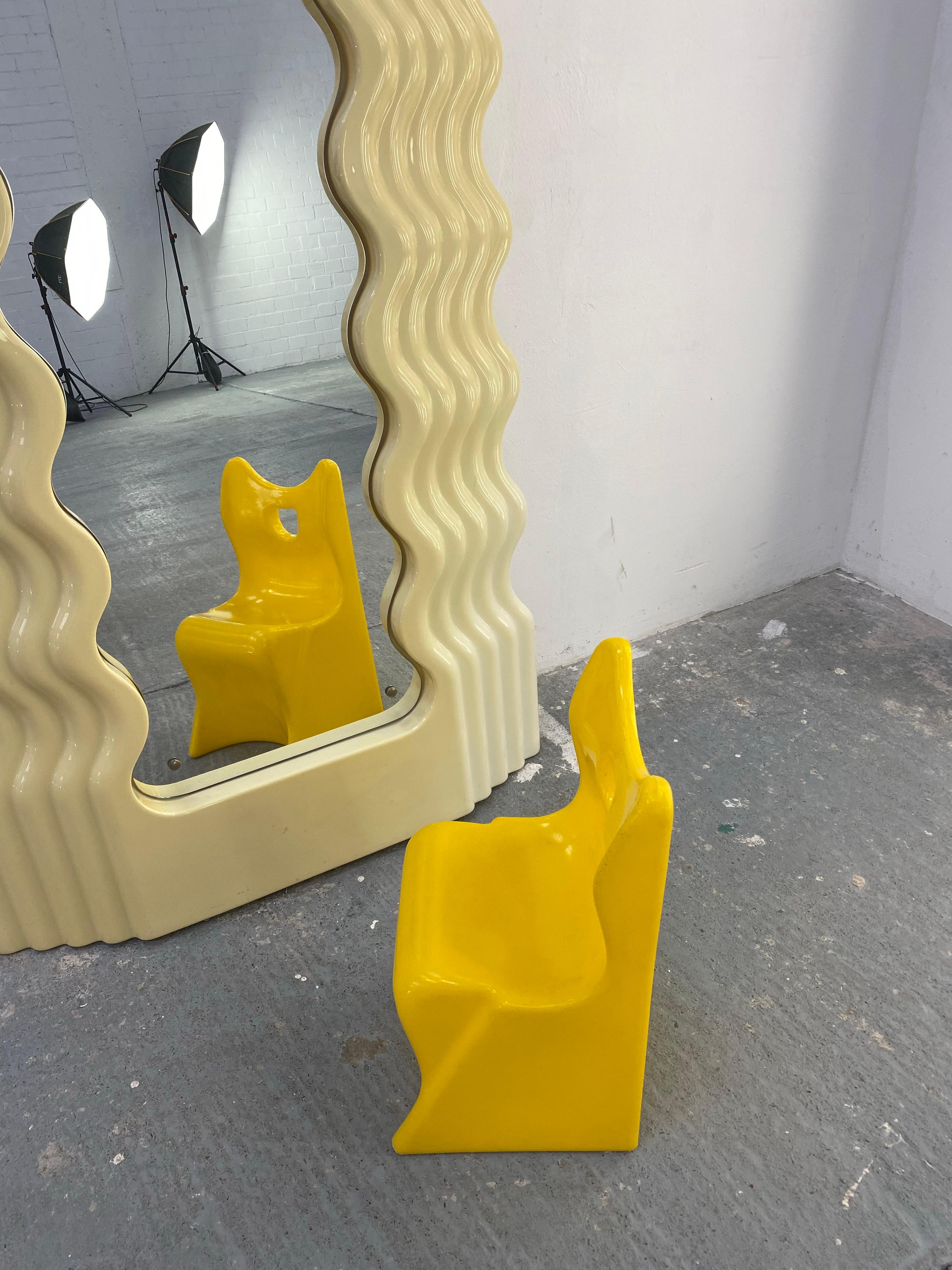Late 20th Century Luigi Colani  Space Age Plastic Children  Chair 1970s From Ringnor Germany For Sale