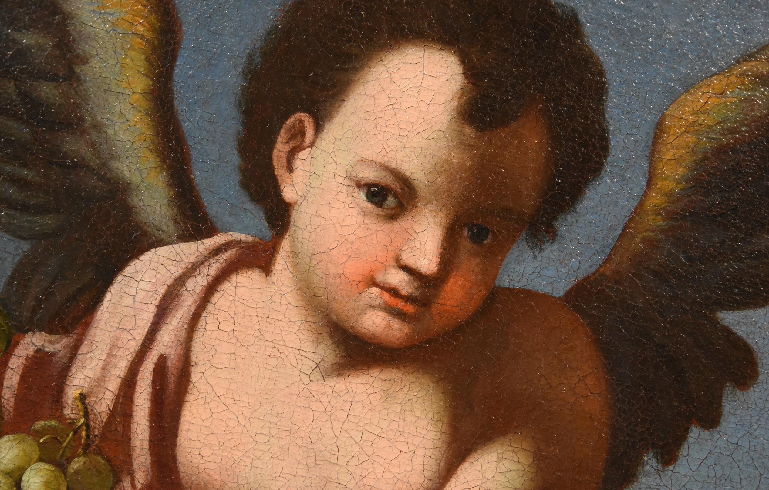 Angeli Fiore Garzi Dipinto Olio su tela Vecchio maestro 17/18° Secolo Arte italiana in vendita 9