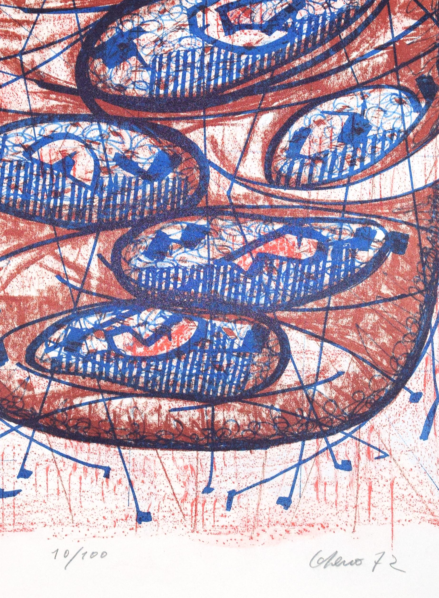 4 obras de Luigi Gheno - Litografía - Contemporáneo en venta 1