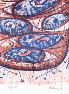 4 artworks by Luigi Gheno - Lithograph - Contemporary