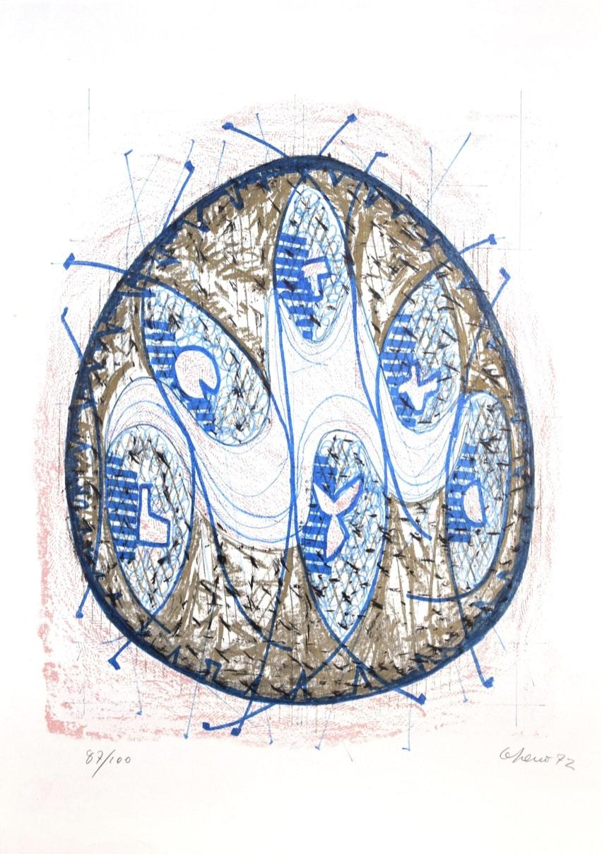 4 obras de Luigi Gheno - Litografía - Contemporáneo en venta 2