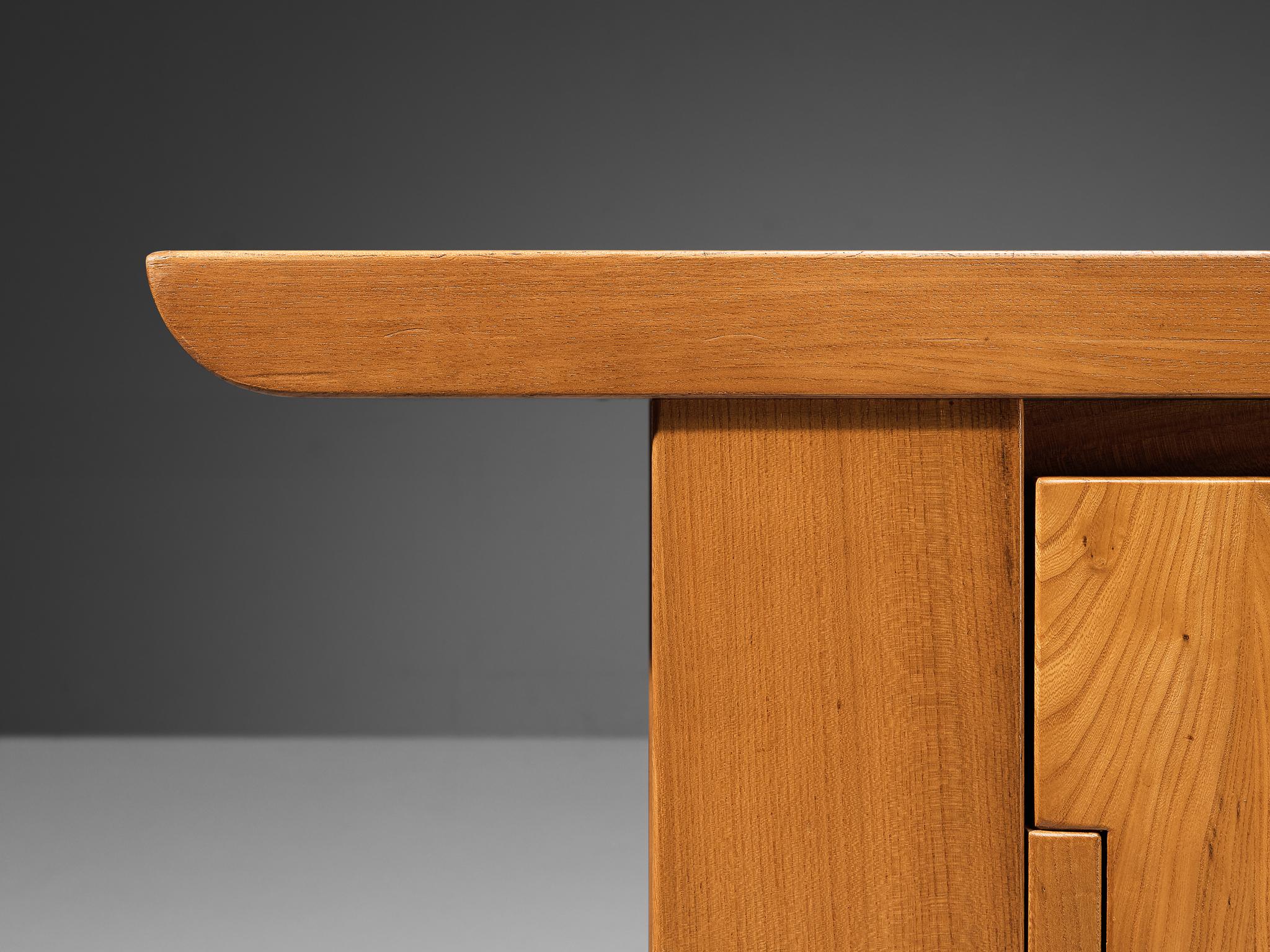 Buffet en orme massif Luigi Gorgoni pour Roche Bobois en vente 1