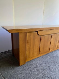 Luigi Gorgoni Post-Modern Sideboard in Elm, Italy 1970's