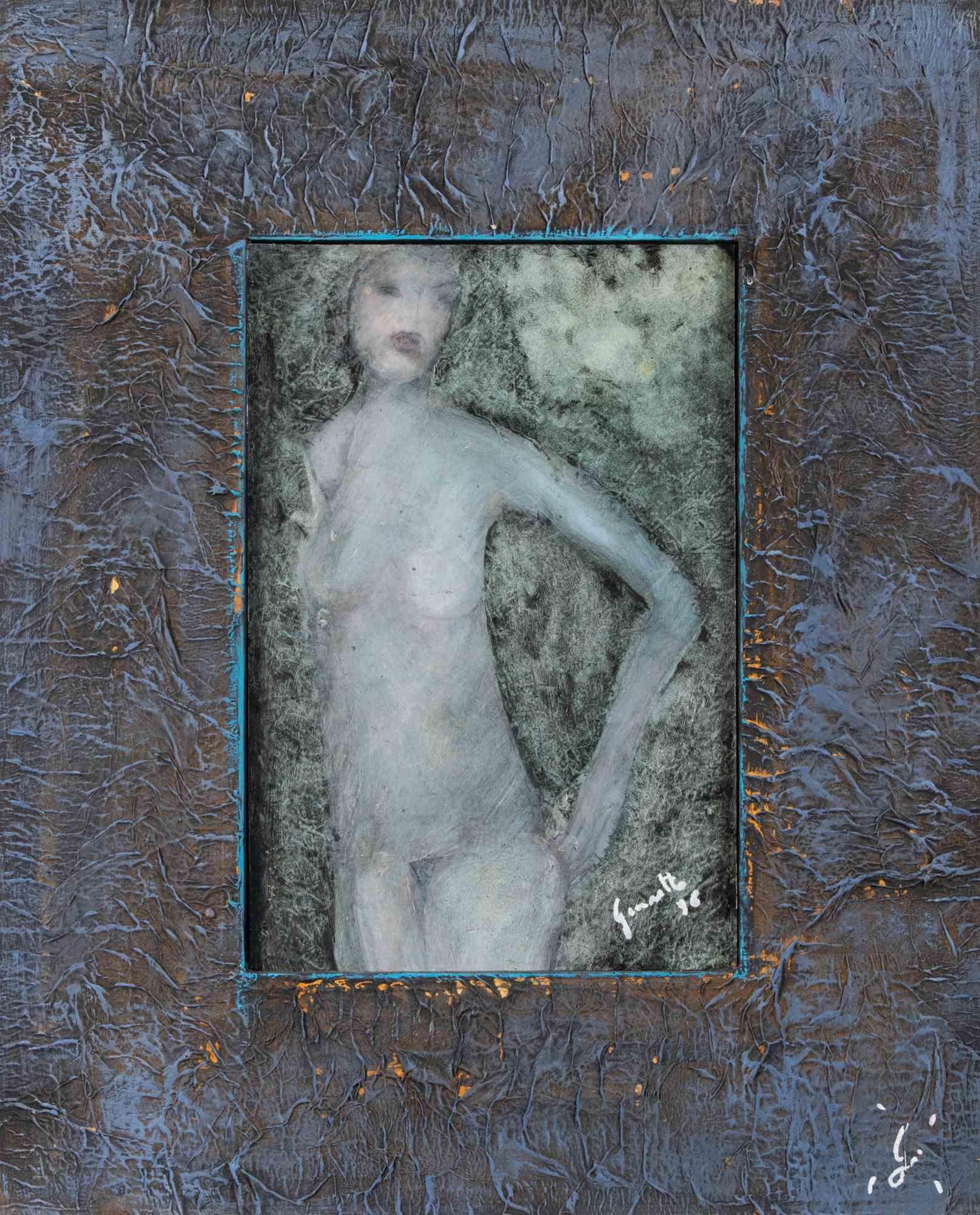 Öl auf Papier von Luigi Granetto aus dem Jahr 1998.

Handsigniert.

Inklusive eines vom Künstler realisierten Holzrahmens cm. 50x40