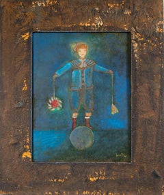 Messen unter den Fingern - Ölgemälde von Luigi Granetto - 1998