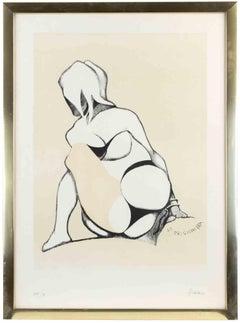Prigioniero - Litografia di Luigi Grosso - Anni '70