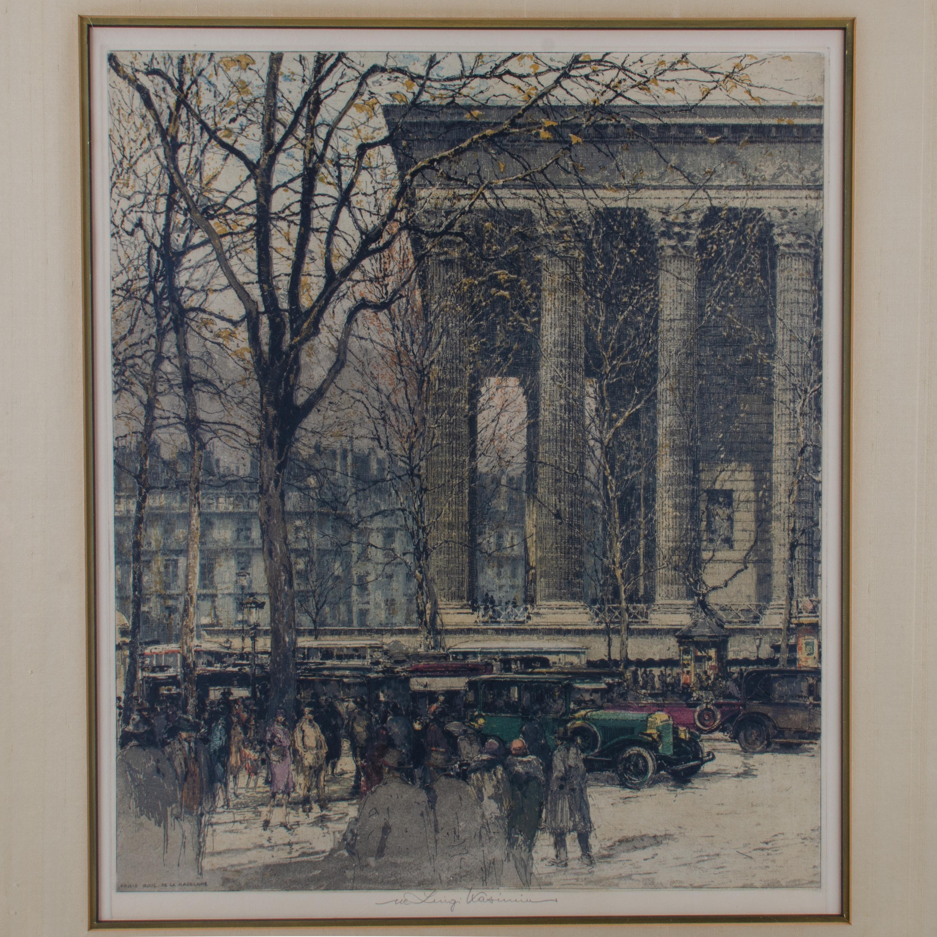 Luigi Kasimir Boulevard de la Madeleine (Sonstiges) im Angebot