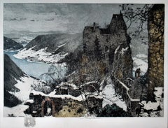 Aggstein Castle on the Danube