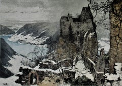 Aggstein Castle on the Danube