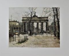 Antique Berlin, Brandenburg Gate, Germany