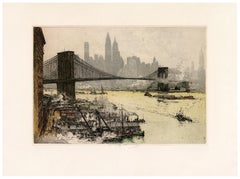 'Brooklyn Bridge' — Iconic New York City Landmark