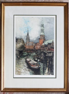 Hamburg, Germany, Zoll Canal