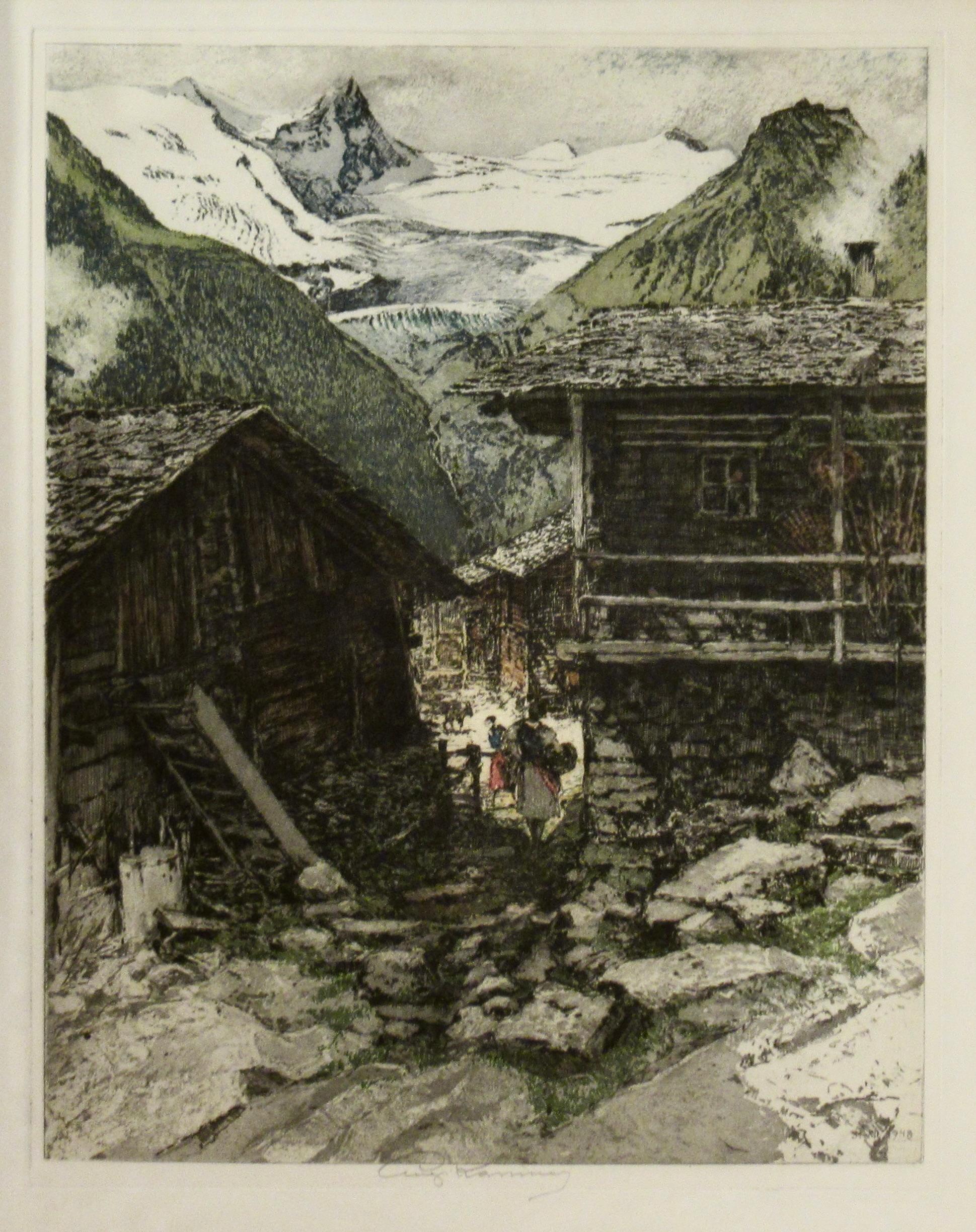 Heiligen Bluts - Print by Luigi Kasimir