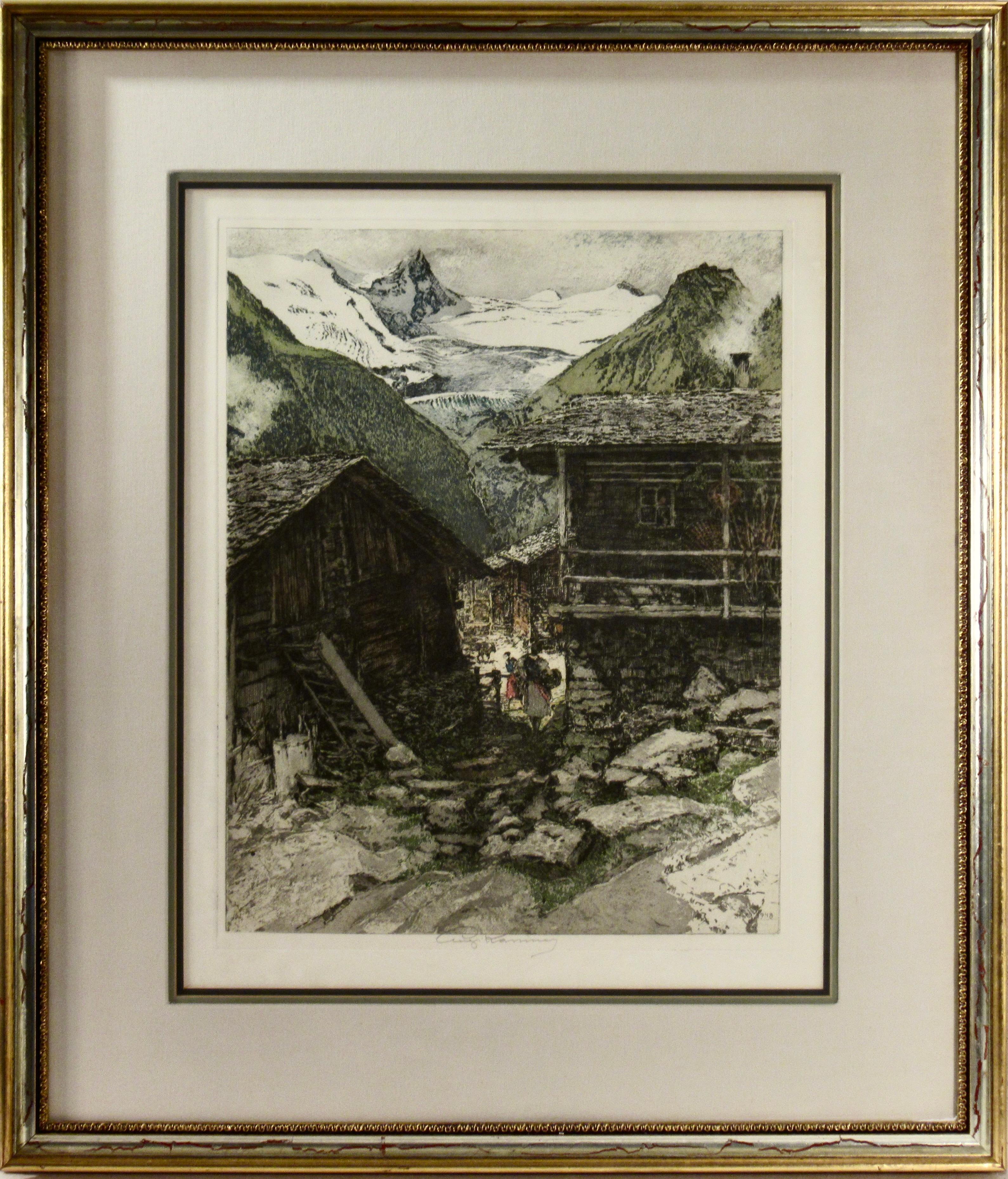 Figurative Print di Luigi Kasimir - Heiligen Bluts