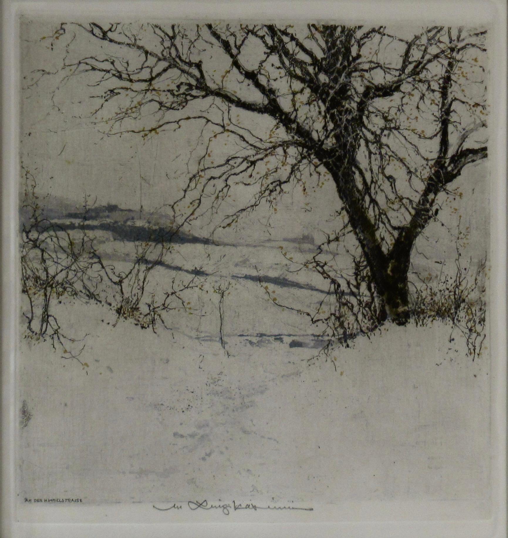 Himmelstrasse, Austria - Print de Luigi Kasimir