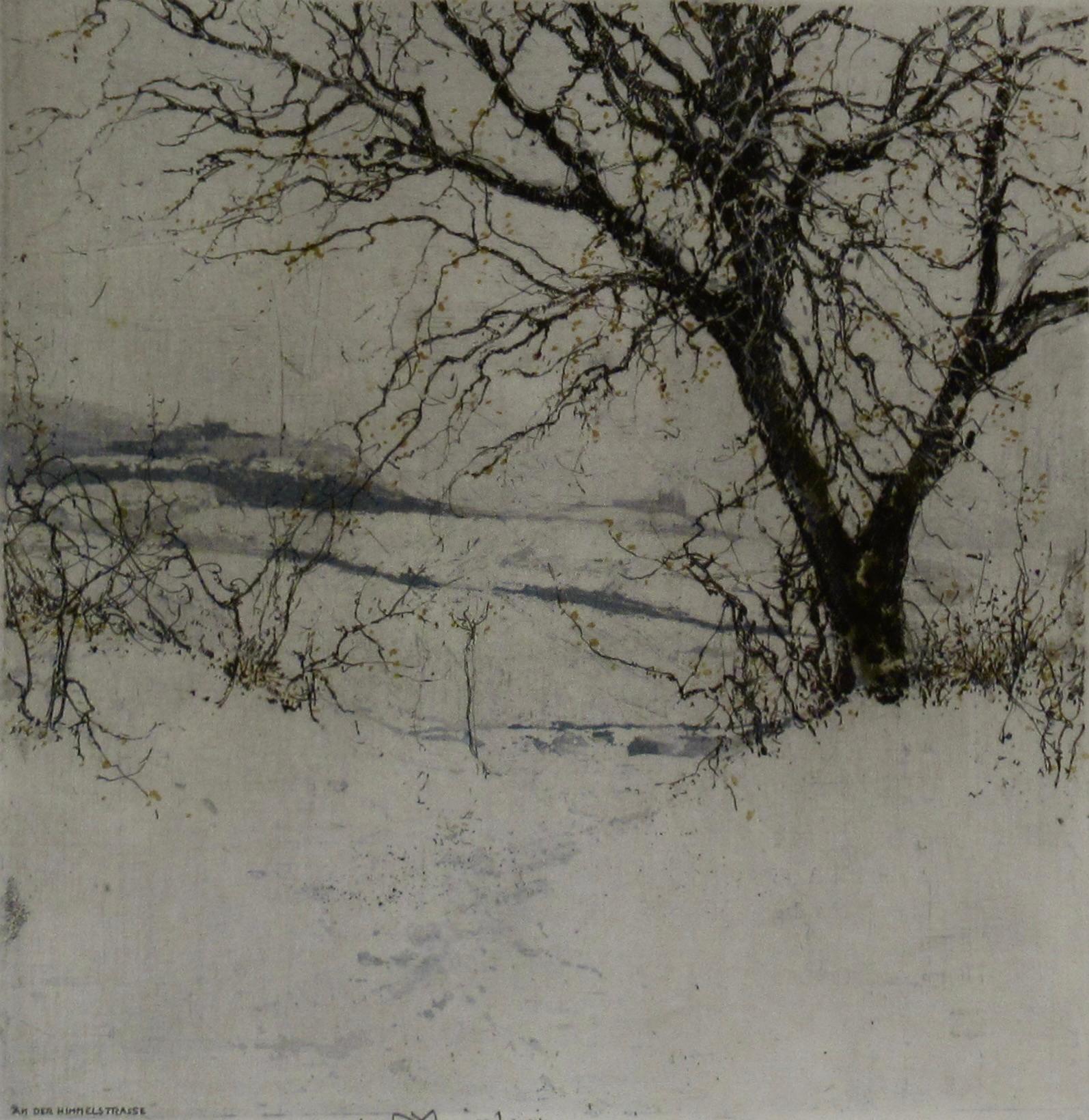 Himmelstrasse, Austria - Print Realista de Luigi Kasimir