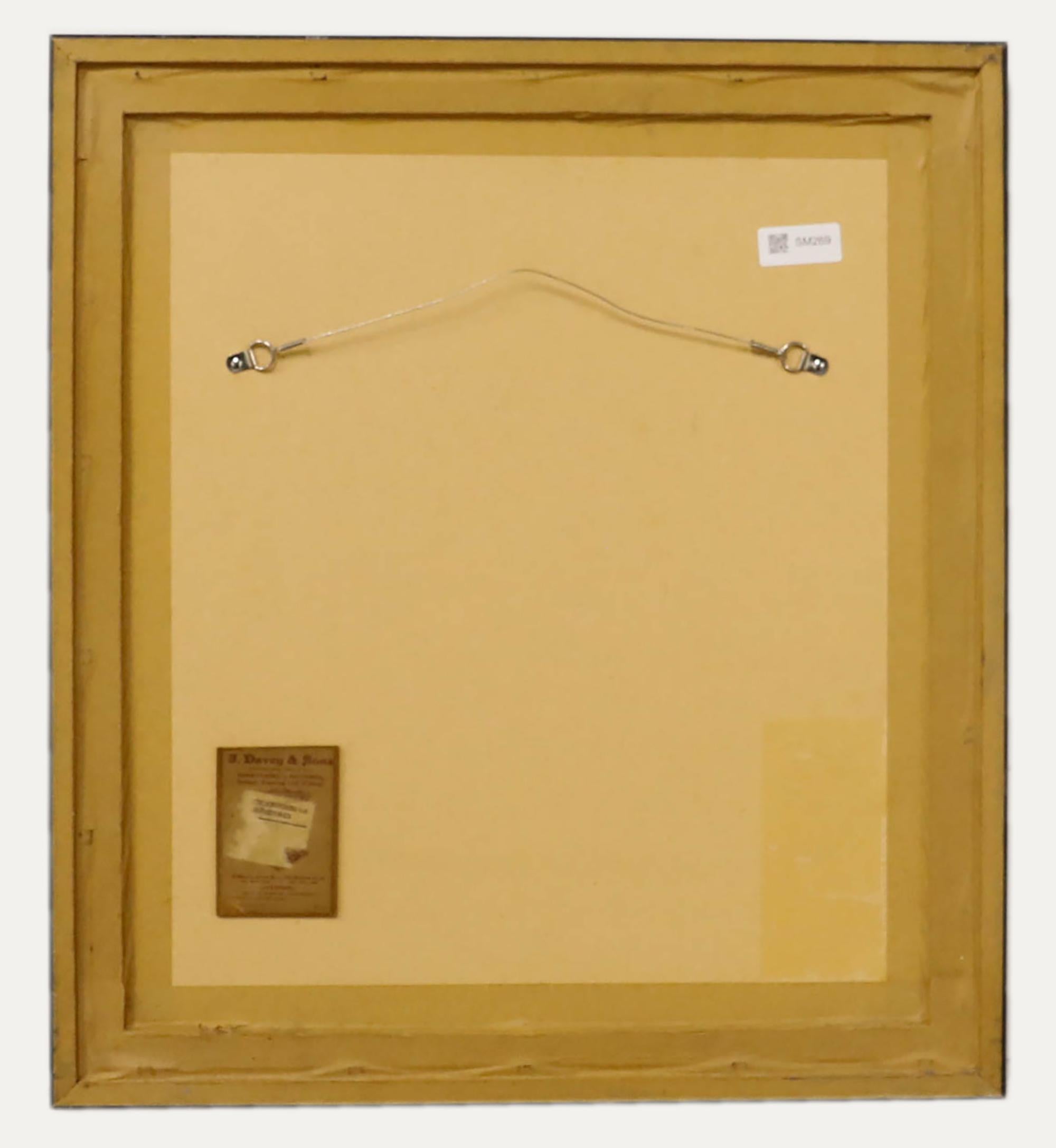 Luigi Kasimir (1881-1962) - Aguafuerte enmarcado de principios del siglo XX, Hecklehornflect en venta 2
