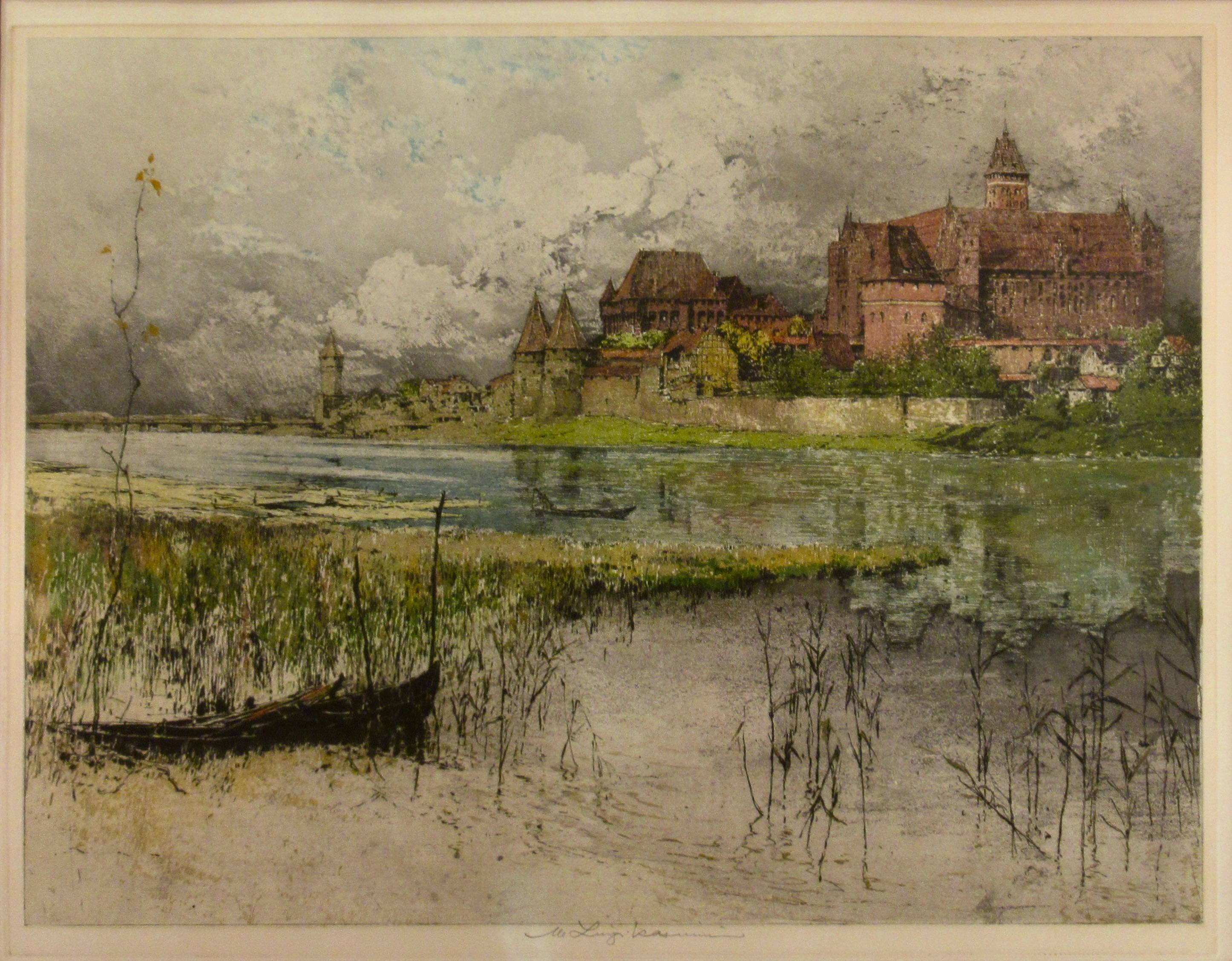 Castle de Marienburg, Allemagne - Print de Luigi Kasimir