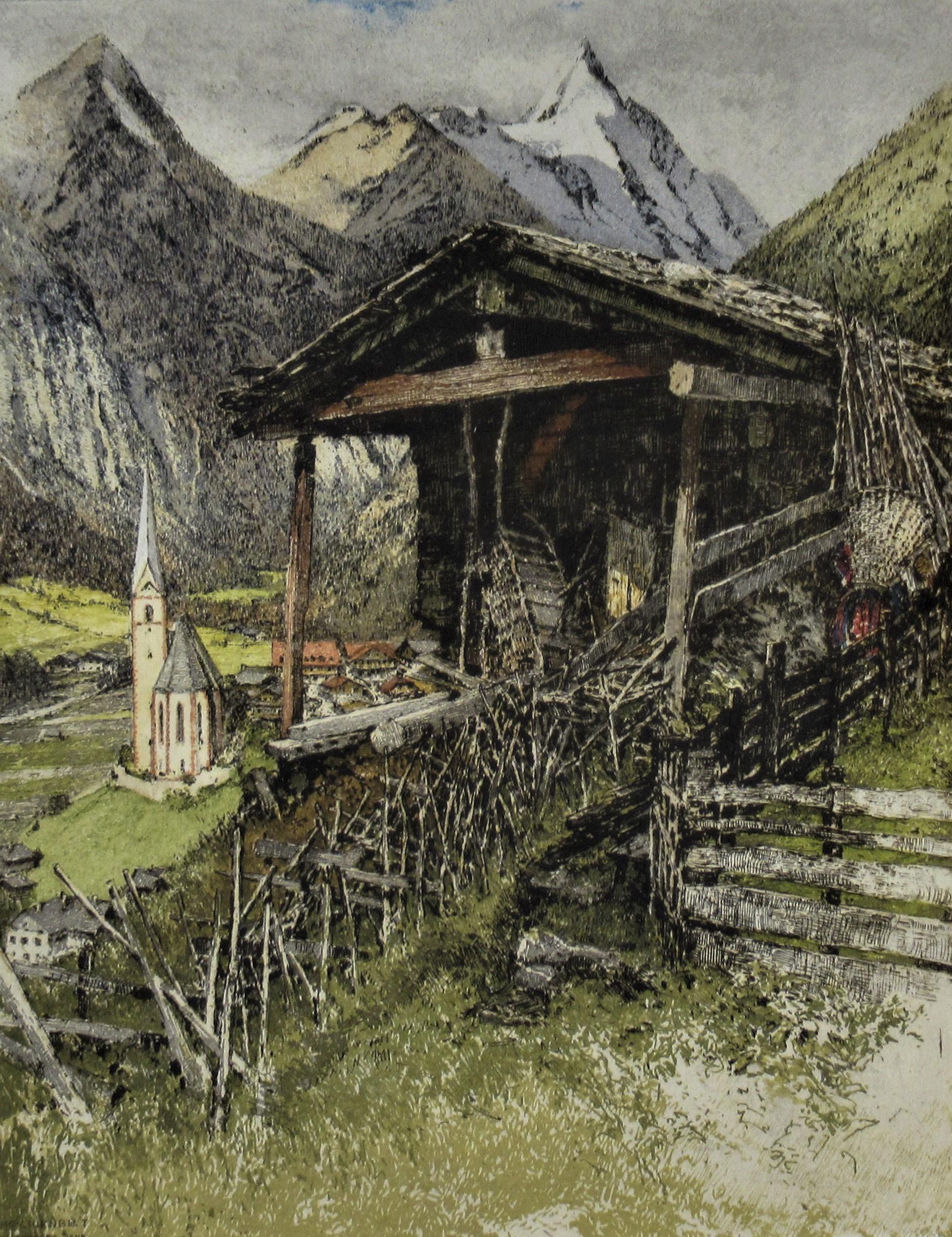 Mount Grosslockner, Austria - Print by Luigi Kasimir