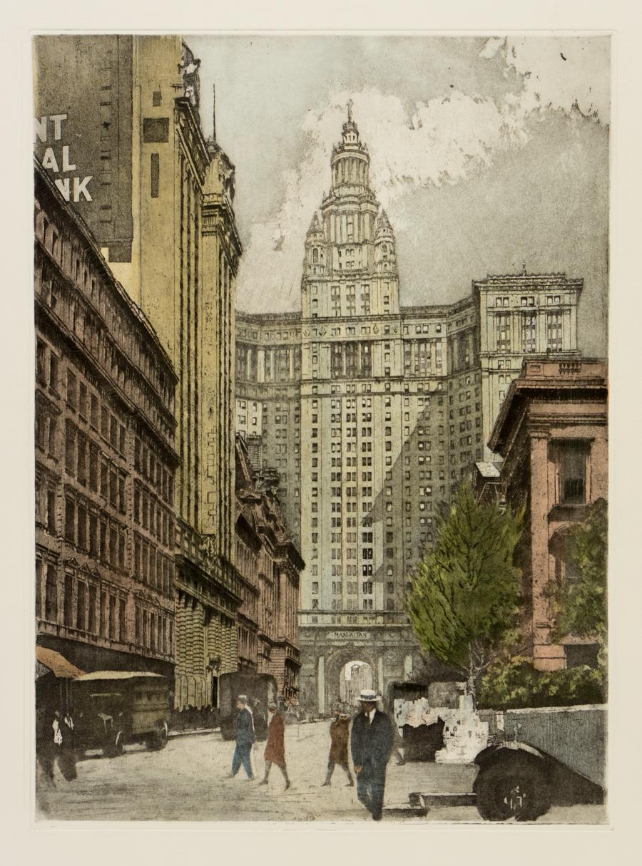 New York, New York City - Print by Luigi Kasimir