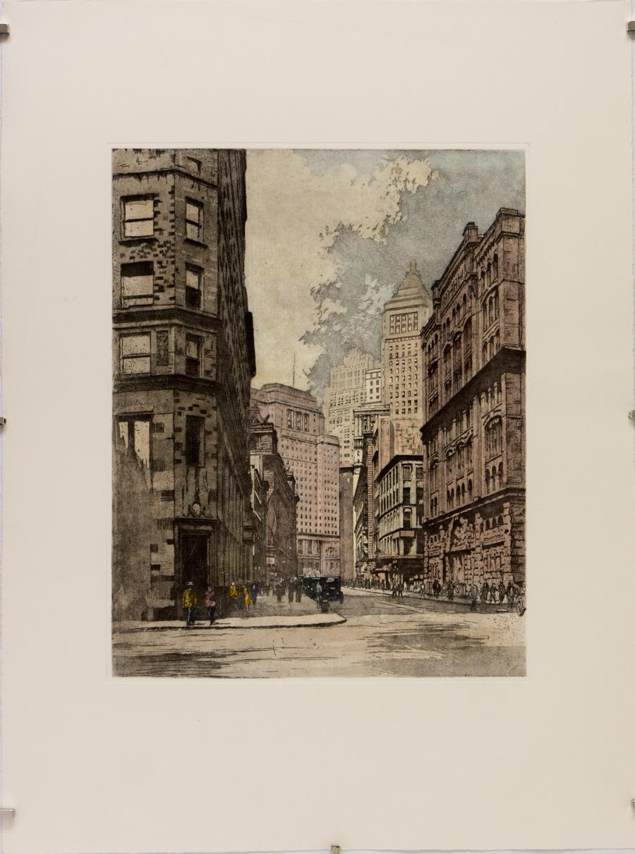 Luigi Kasimir Portrait Print - New York, New York City, NY, downtown Manhattan
