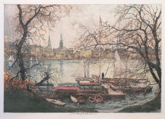 Grabado de paisajes