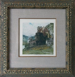 "Saint Michael's on the Danube" Church in Austria Medieval Town Landscape Alps