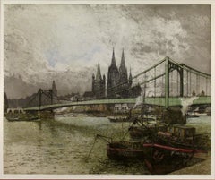 Koln e la Chiesa di San Martino, Germania