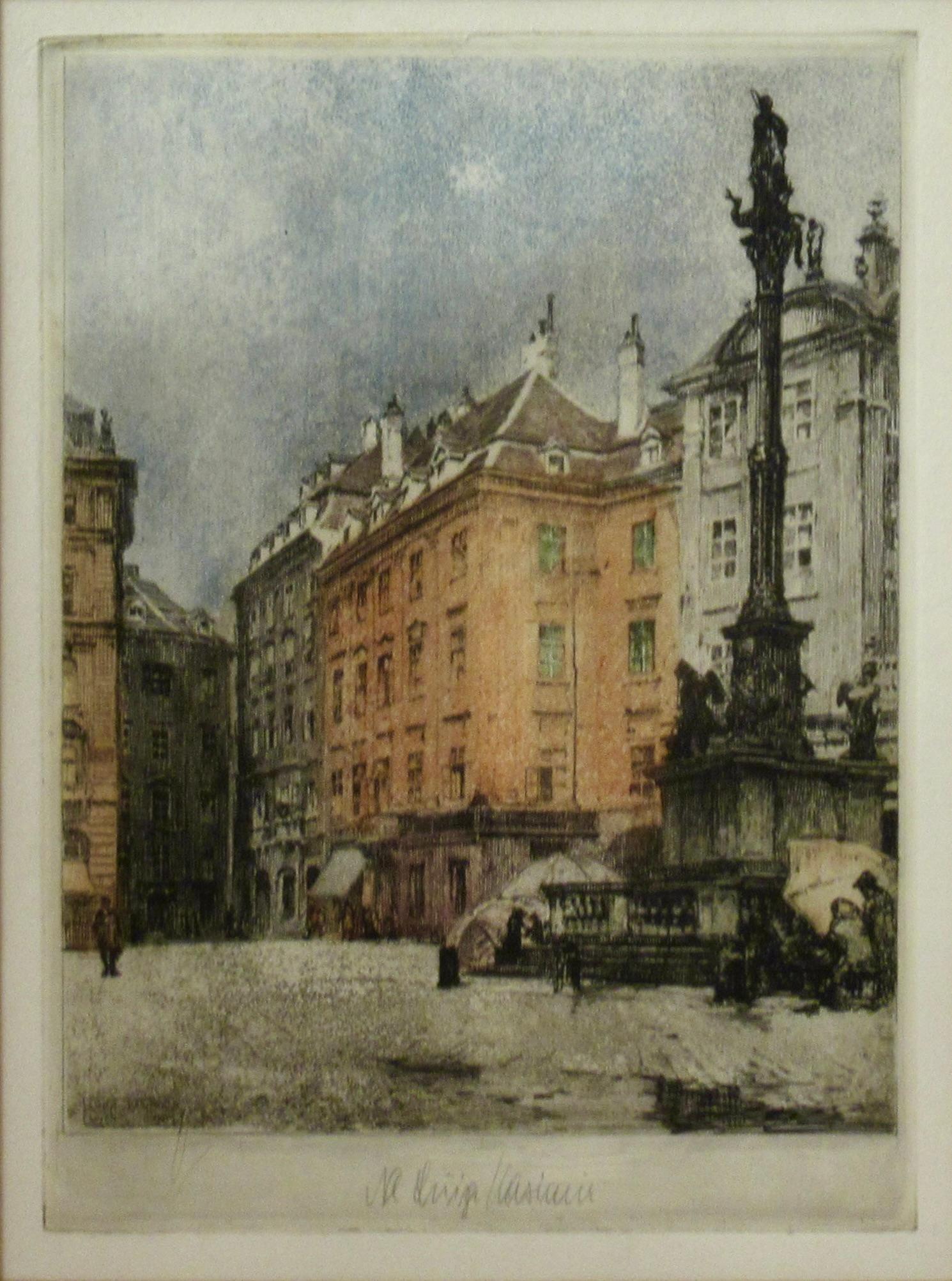 Vienna - Print by Luigi Kasimir