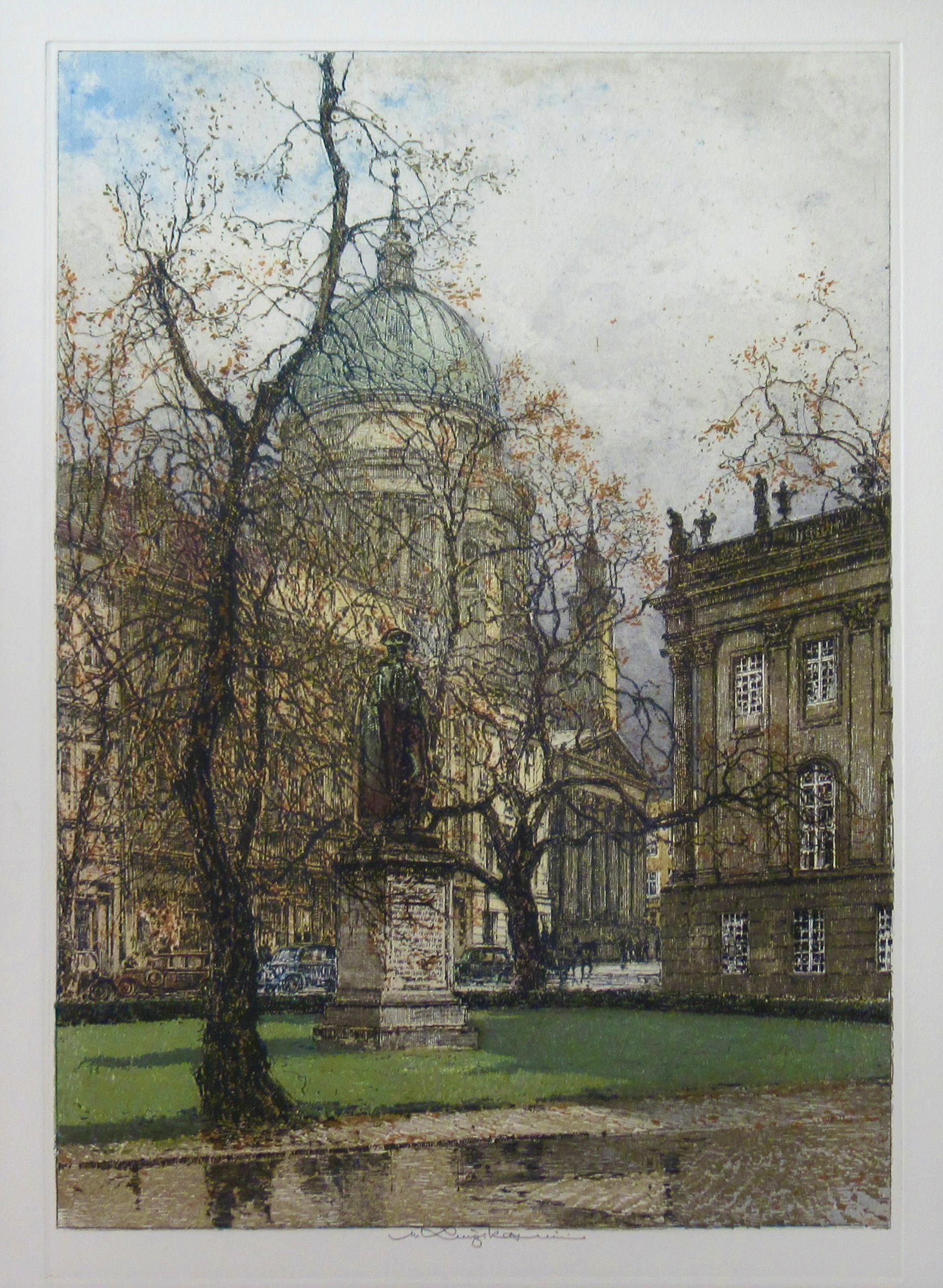 Wien - Print by Luigi Kasimir