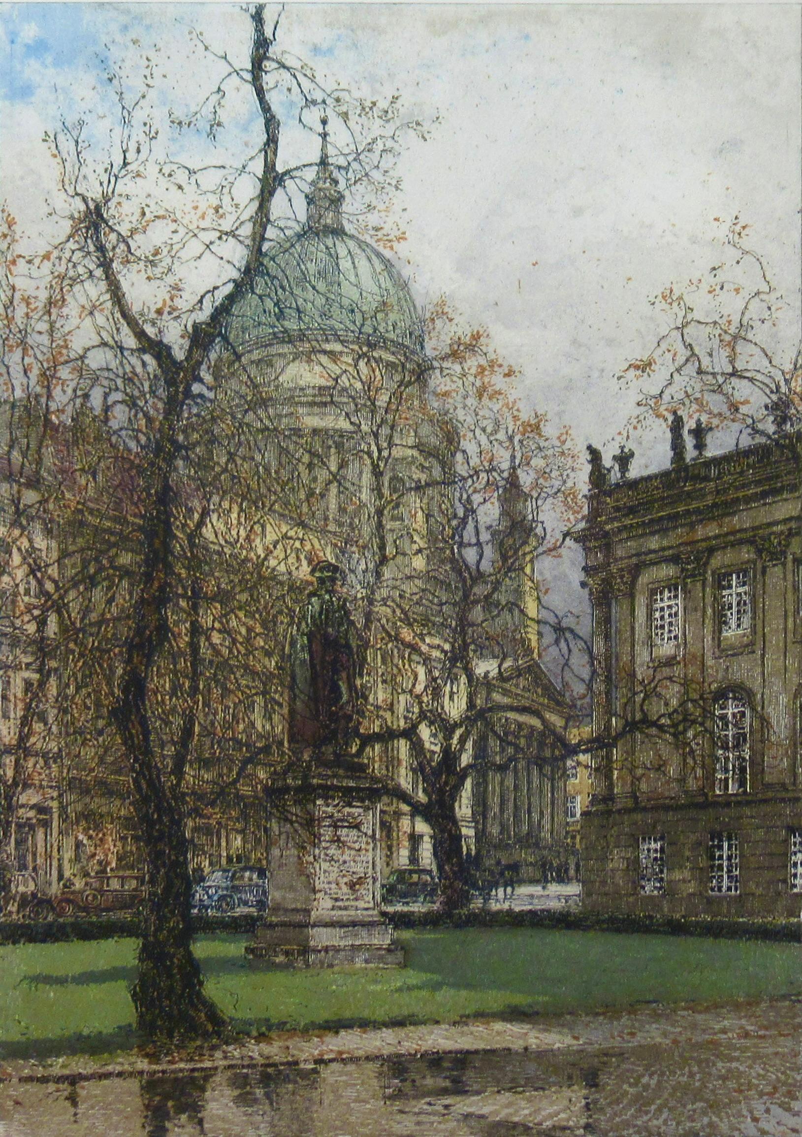 Wien - Realist Print by Luigi Kasimir