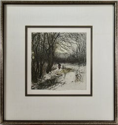 Antique Winter Landscape