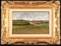 Environs De Cayeux-Sur-Mer - Impressionist Landscape Oil Painting by Luigi Loir