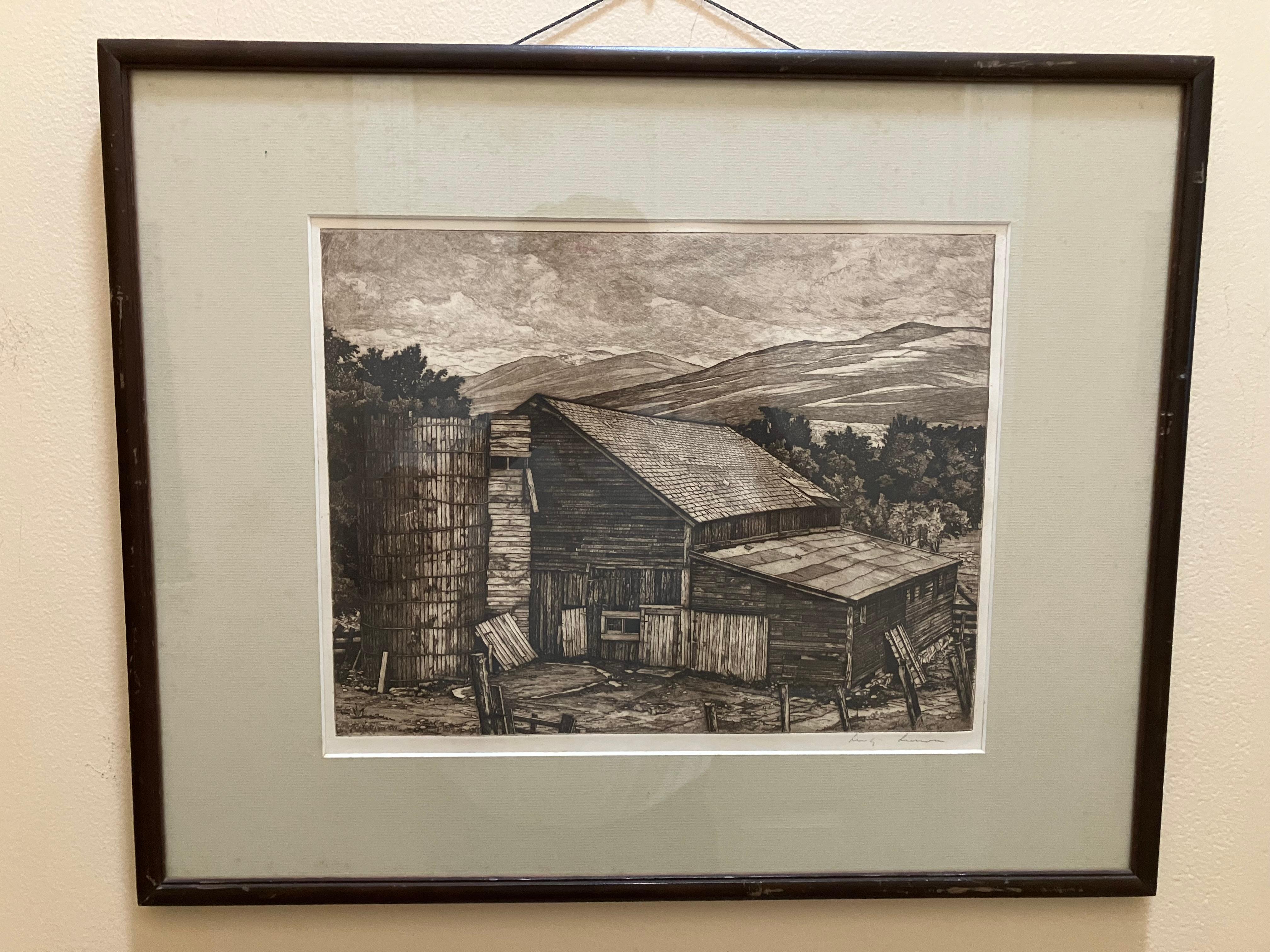 Luigi Lucioni Vermont Barn en vente 1