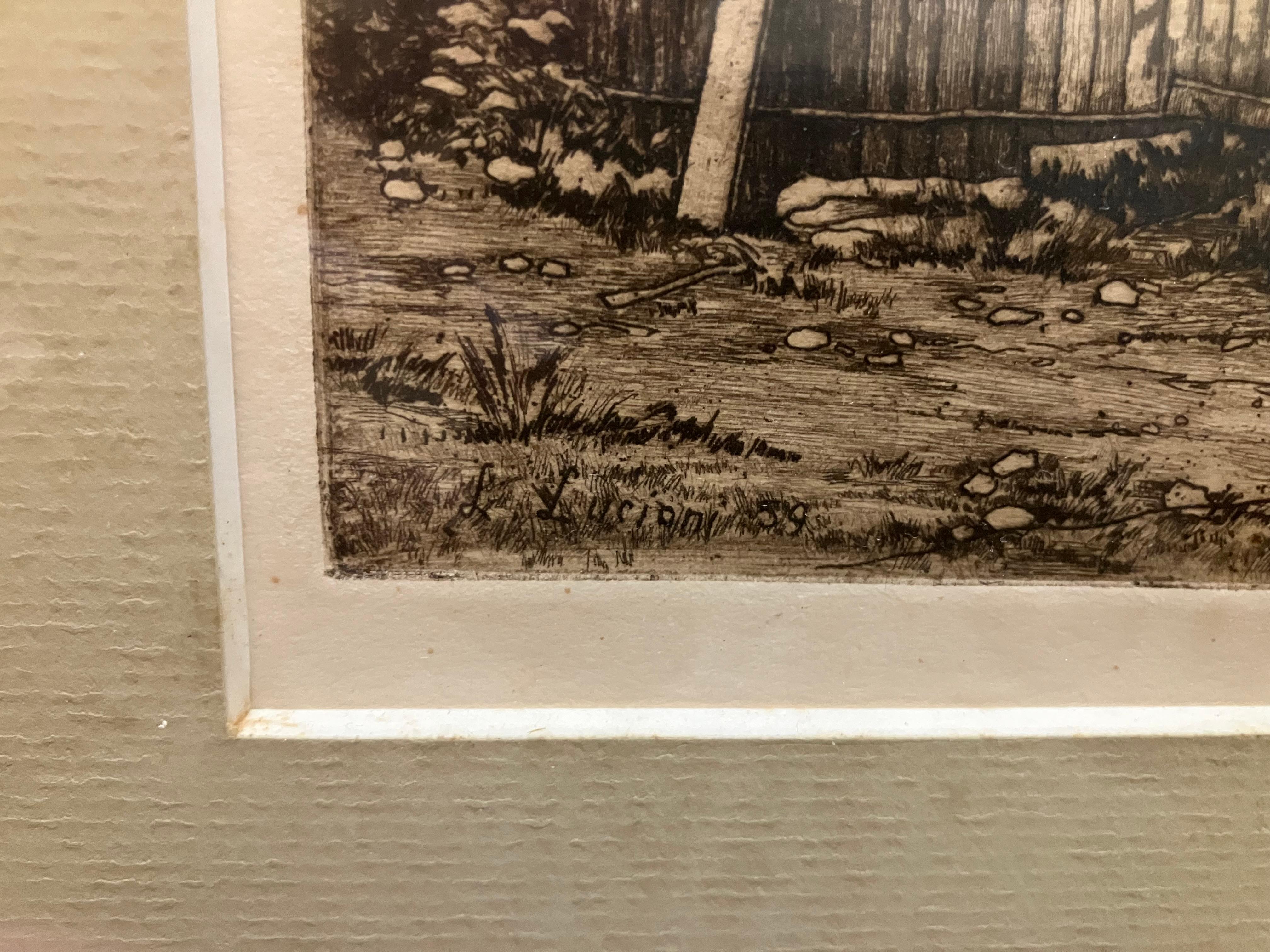 Luigi Lucioni Vermont Barn en vente 3