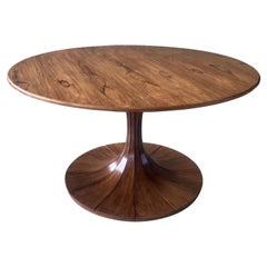 Vintage Luigi Massoni Clessidra  Circular Dining Table 