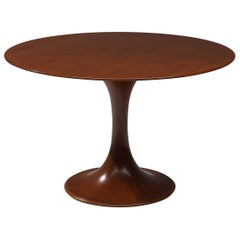 Luigi Massoni Dining Table Model 2101 in Walnut